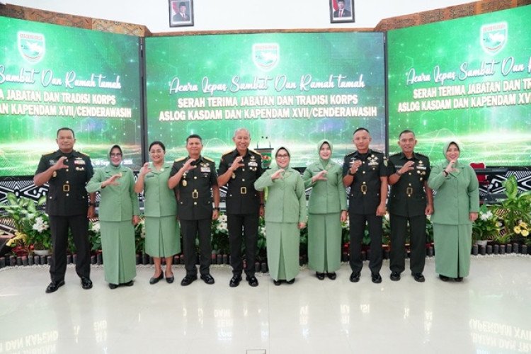 Dua Pejabat Kodam Cenderawasih Resmi Diganti, Salah Satunya Kapendam