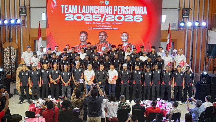 Optimis Kembali ke Liga I Indonesia, Persipura Launching Pemain Musim 2025/2026