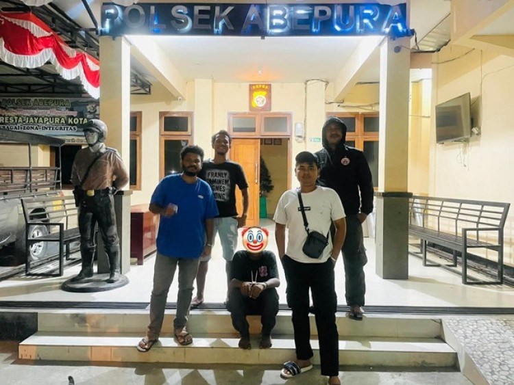 Curi Motor DM Diciduk Tim Opsnal Polsek Abepura 