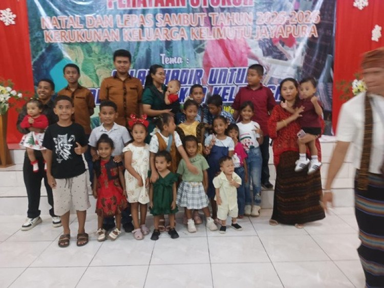 Perayaan Natal Keluarga Lio Kelimutu Jayapura Pererat Persaudaraan di Tanah Perantauan