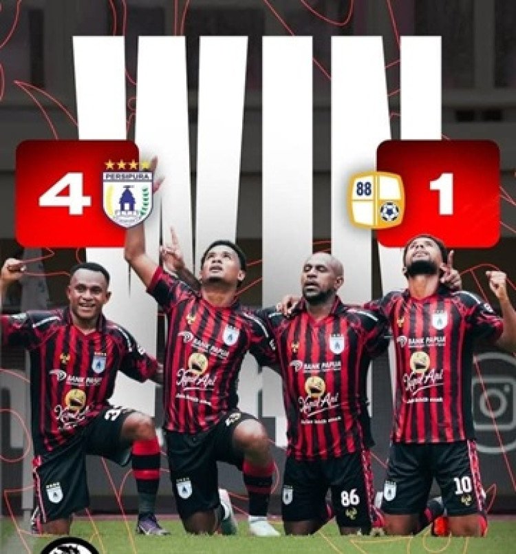 Persipura Jayapura Tantang PSS Sleman di Pekan ke-20 Pegadaian Championship 2025/26